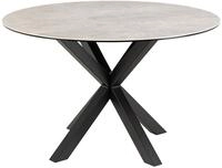 AC Design Furniture Heather Runder Esstisch f&uuml;r 4 Personen, Tischplatte in...