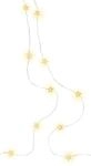 goobay 60332 20er LED-Silberdraht Lichterkette/Sterne/Lichterkette mit