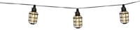Grundig Solar Lichterkette - Gartenleuchte 10 LED-Laternen - 12 Lumen -...