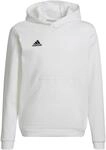 adidas Unisex Kinder Entrada 22 Sweat Hoodie, white/black, 140