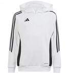 adidas Performance Tiro 24 Training Hoody Kids weissschwarz, 128 Kinder