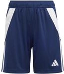 adidas Unisex Kinder Tiro24 Kids Shorts, Team Navy Blue 2/White, 15-16 Years