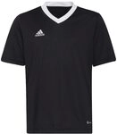 adidas Unisex Kinder Entrada 22 Tee, Black, 11-12 Years