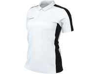 Nike Short-Sleeve Polo W Nk Df Acd23 Polo Ss, White/Black/Black, DR1348-100, XS