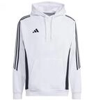 adidas Herren Tiro24 Sweat Sweatshirt, White/Black, XL