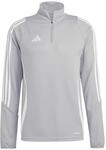 adidas Herren Tiro24 Training Top Sweatshirt, Team mid Grey/White, S