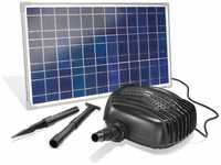 Solar Bachlaufpumpenset Garda 25W Solarmodul 2500 l/h Förderleistung Solarpumpe