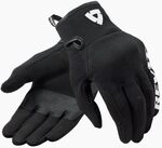 REV'IT! Revit Access Motorrad Handschuhe, schwarz/wei&szlig;, S | Mit Protektoren