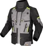 LS2 Apollo wasserdichte Motorrad Textiljacke, dunkelgrau/schwarz/neon-gelb, 3XL