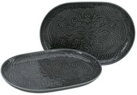 CreaTable, 21628, Serie Orient Mandala, 2-teiliges Geschirrset, Platten Set aus