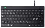 R-Go Compact Break Tastatur, QWERTY ND Layout, Mit Pausenanzeige, Ergonomische