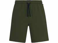 BOSS Herren Kurze Hose Freizeithose Homewear Mix&Match Short, Farbe:Grün,