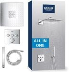 GROHE Precision SmartControl 310, Unterputz Duschsystem (31cm Regendusche mit