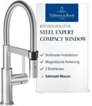 Villeroy & Boch Steel Expert Compact Window Hochdruck-K&uuml;chenarmatur mit