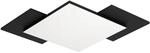 EGLO LED Deckenleuchte Tamuria, Deckenlampe mit Wende-Dekor, Panel aus Metall und