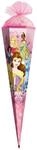 ROTH Schult&uuml;te gro&szlig; Disney Princess 85 cm - Glitter, 6-eckig, T&uuml;llverschluss,