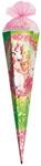 ROTH Schult&uuml;te gro&szlig; Einhorngl&uuml;ck 85 cm - eckig Rot(h)-Spitze T&uuml;llverschluss -