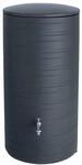 Regentonne anthrazit Regenwassertank Novara 280 Liter aus UV. Regenwassertonne mit