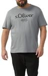 s.Oliver Baumwoll-T-Shirt mit Logo-Print