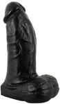 Realistixxx Real Giant Dildo, Hautfarben Dunkel, 17,5 cm
