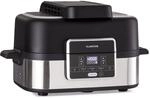 Klarstein 2-in-1 Hei&szlig;luftfritteuse mit Grill, Airfryer mit Schnellaufheizung 1500W,