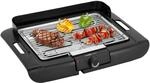 Clatronic&reg; Barbecue-Tischgrill | Elektrogrill | ideal f&uuml;r Balkon & K&uuml;che |...