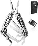 Mossy Oak Multifunktionszange,21 in 1 Multi-Tool Multifunktion mit Zange Klappmesser,
