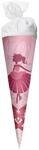 ROTH Schult&uuml;te klein Ballerina 22 cm - rund T&uuml;llverschluss - Zuckert&uuml;te,