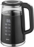 Glas-Wasserkocher, Schnurlos, 1,7 Liter, Glas-Wasserkocher, Leistung 2200 W,