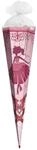 ROTH Schult&uuml;te gro&szlig; Ballerina 85 cm - Glitter und Glitzer-Borte - 6-eckig
