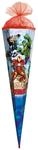 ROTH Schult&uuml;te gro&szlig; Marvel Avengers 85 cm - 6-eckig, T&uuml;llverschluss, ROT(H)-Spitze