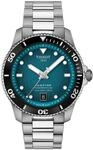 Tissot Seastar 1000, Swiss Powermatic 80, 40 mm, gr&uuml;nes Zifferblatt,