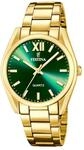 Festina Damen Uhr Analog Edelstahl 316L Gold - Quarzwerk - Mineralglas hochresistent