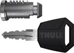 Thule One-Key System 4-Pack Black Black, 12 Lock cylinders