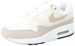 Nike Damen Air Max 1 Sneaker, White Platinum Violet Phantom White, 37.5 EU