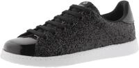 victoria Sneaker Tennis Glitzer & MetallEins&auml;tzen & Passende Schn&uuml;rsenkel 112558