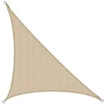 AMANKA UV Sonnensegel Dreieck Rechtwinklig - 3x3x4.2 Wasserdurchl&auml;ssig -