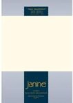 Janine 5001 Topper-Spannbetttuch Elastic 90/190 bis 120/200 cm Natur Fb. 07