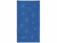 Seahorse Strandtuch Shells - Baumwolle - 100x200cm - Blau