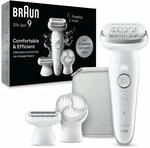 Braun Silk-&eacute;pil 9 Damen-Epilierer, elektrischer Epilierer f&uuml;r Damen mit flexiblem