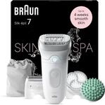Braun Silk-&eacute;pil 7 SkinSpa All-In-One-Set, Epilierer Damen / Haarentferner f&uuml;r
