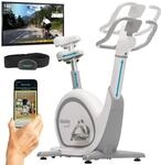 Skandika Ergometer Abisko Weltneuheit | Premium EMS-Widerstand, Smarter Heimtrainer