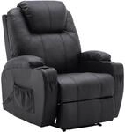 M MCombo Elektrisch Relaxsessel Massagesessel Fernsehsessel Liegefunktion Vibration