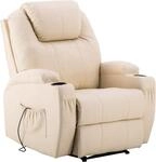 M MCombo Elektrisch Relaxsessel Massagesessel Fernsehsessel Liegefunktion Vibration