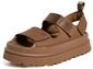 UGG Damen Goldenglow Schiebe-Sandalen, Bison Brown, 37 EU
