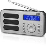 August MB225 - Tragbares Radio mit DAB+ / DAB/FM RDS-Funktion 40 Presets digitaler