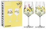 RITZENHOFF 6041005 Aperitif-Glas 500 ml - 2er-Set - Serie Sommertau - f&uuml;r Spritz,