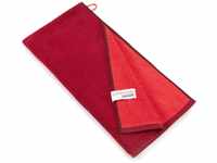 Bassetti New Shades Handtuch aus 100% Baumwolle in der Farbe Bordeaux 63, Maße: