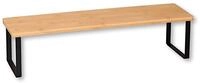 Kesper | K&uuml;chenregal, Material: Bambus, Metall, Ma&szlig;e: 55 x 13,5 x 15 cm, Farbe: