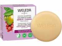 WELEDA Bio Festes Shampoo Volumen & Glanz - Naturkosmetik Haarpflege Seife für
